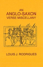 An Anglo-Saxon Verse Miscellany